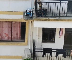 Little Boy Climbs Over Sixth-Floor Balcony To Get Toy Tricycle