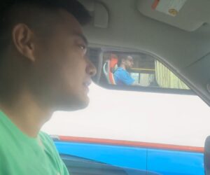  Driver Delighted When Messi Pulls Up Alongside Him