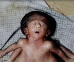 Baby Girl Born With 4 Arms, 4 Legs And 2 Hearts In India