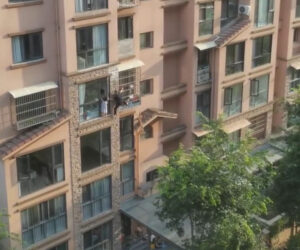 Neighbour Climbs Fourth-Floor Ledge Barefoot To Save Trapped Five-Year-Old