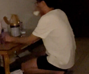 Sleepy Dad Gets Up To Feed Baby Daughter But Drinks The Milk Himself
