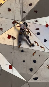 Read more about the article  Little Girl Conquers 180-Foot-Tall Climbing Wall