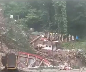 Rescue Workers Struggle To Find Survivors In Collapsed Temple