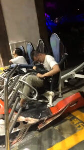 Read more about the article Eight Injured As Two Roller Coaster Vehicles Full Of Tourists Collide