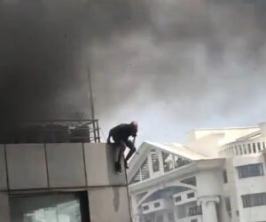 Man Jumps Off Four-Floor Building To Escape Deadly Blaze
