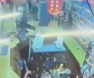 Two Injured As Floor Collapses In Convenience Store Only Opened A Day Earlier