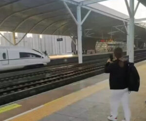 Woman Hit By High-Speed Train While Running On Tracks To Reach Platform On Time