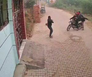 Courageous Woman Chases Off Biker Hitmen With Broom