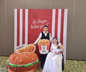 Couple’s What-The-Cluck KFC-Themed Wedding