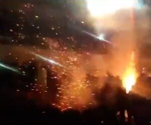 Moviegoers In India Run For Their Lives As Hardcore Fans Let Off Fireworks Inside Cinema