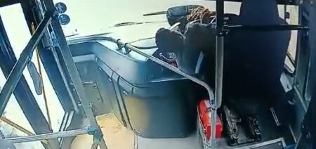 Read more about the article Moment Driver Loses Control Of Bus And Rams Vehicles