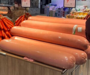 Supermarkets Sell Massive Sausages For GBP 2 A Kilo