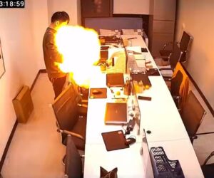 Man’s Hair Burned Off As Balloon Full Of Flammable Hydrogen Gas Explodes In His Face