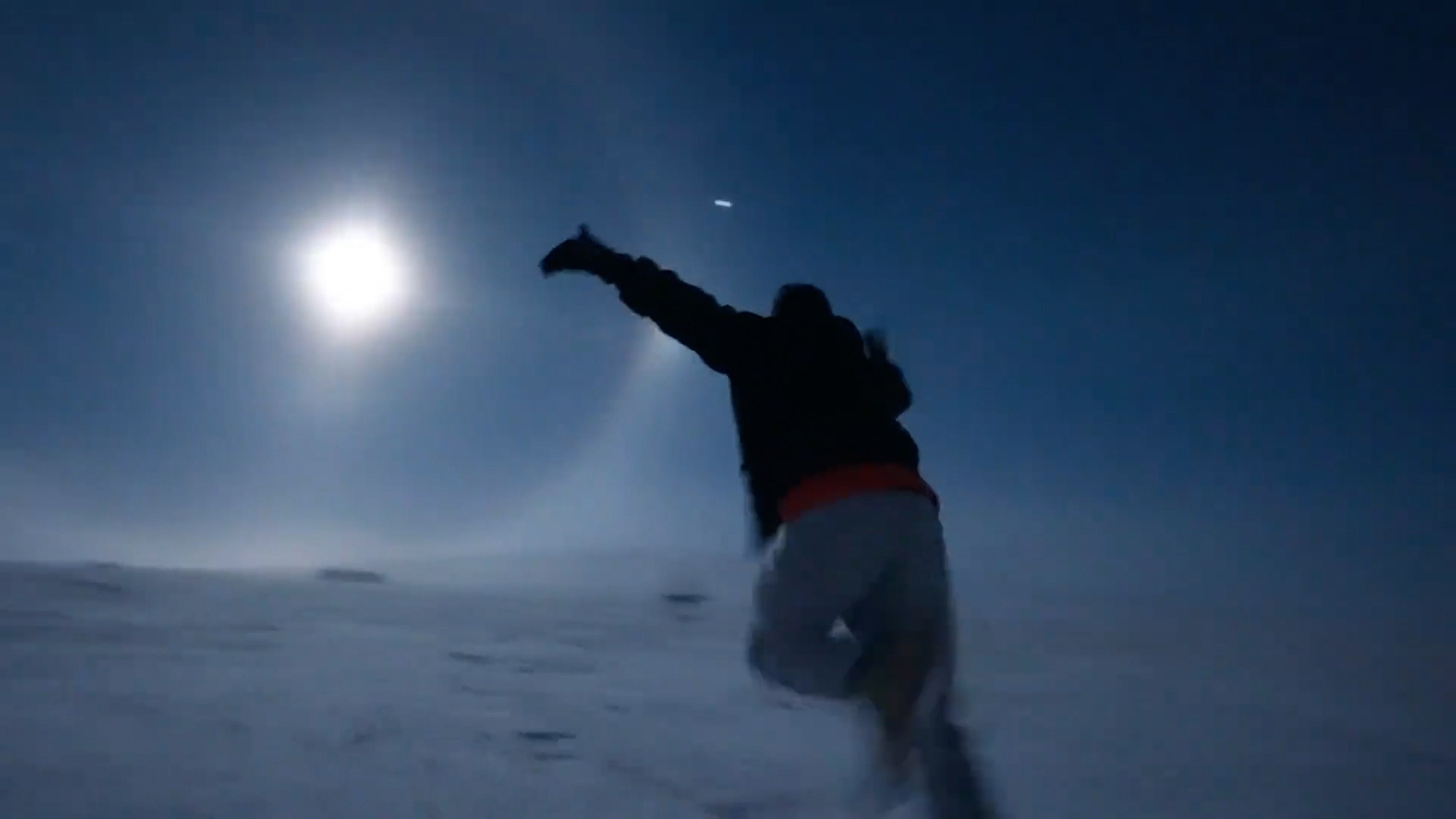 Man Captures Ultra-Rare ‘Moon Halo’ Amid Frozen Wilderness
