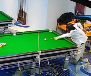  Female Pool Player’s Break Shot Fails As Balls Wind Up Looking The Same As Before