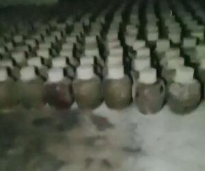 Homeowners Fear Explosion After Finding Hundreds Of Liquor Jars In Electrical Room