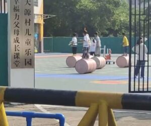 Kindergarten Teaches Kids Impressive Acrobatic Tricks