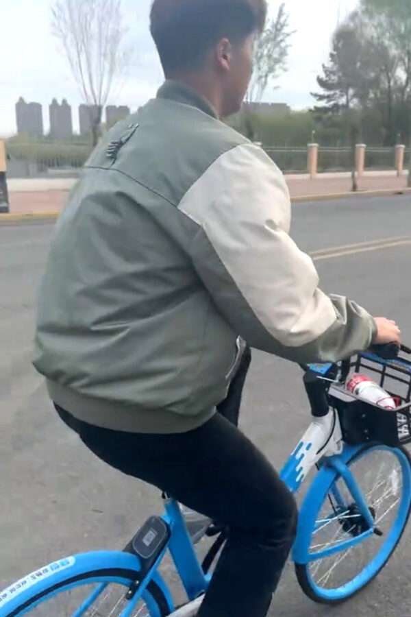 Student Rushes To University On Bike Without A Saddle